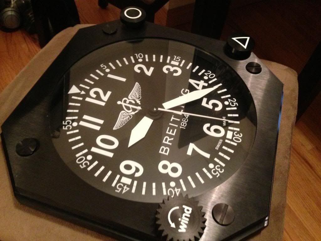 FS BREITLING & OMEGA Dealer Wall Clocks! OEM and AUTHENTIC! Rolex